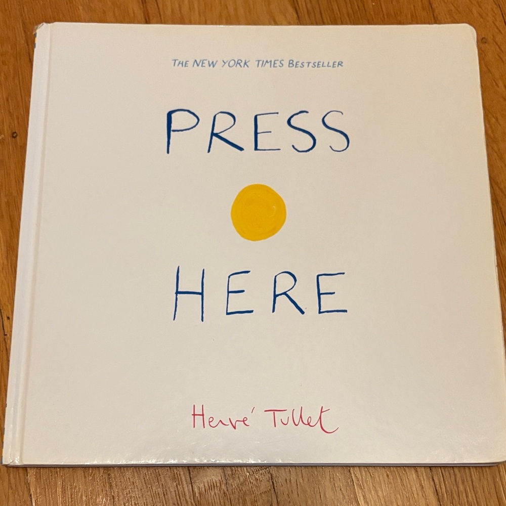 Press Here Hardcover Book
